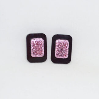 Coco preto e glitter rosa velho